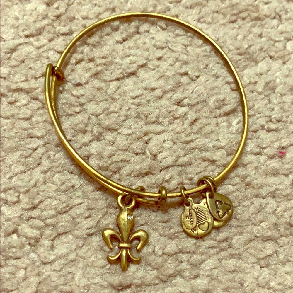 Alex and Ani French Royalty Charm Bracelet